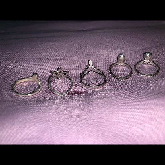 Ring set of five - Picture 8 of 8
